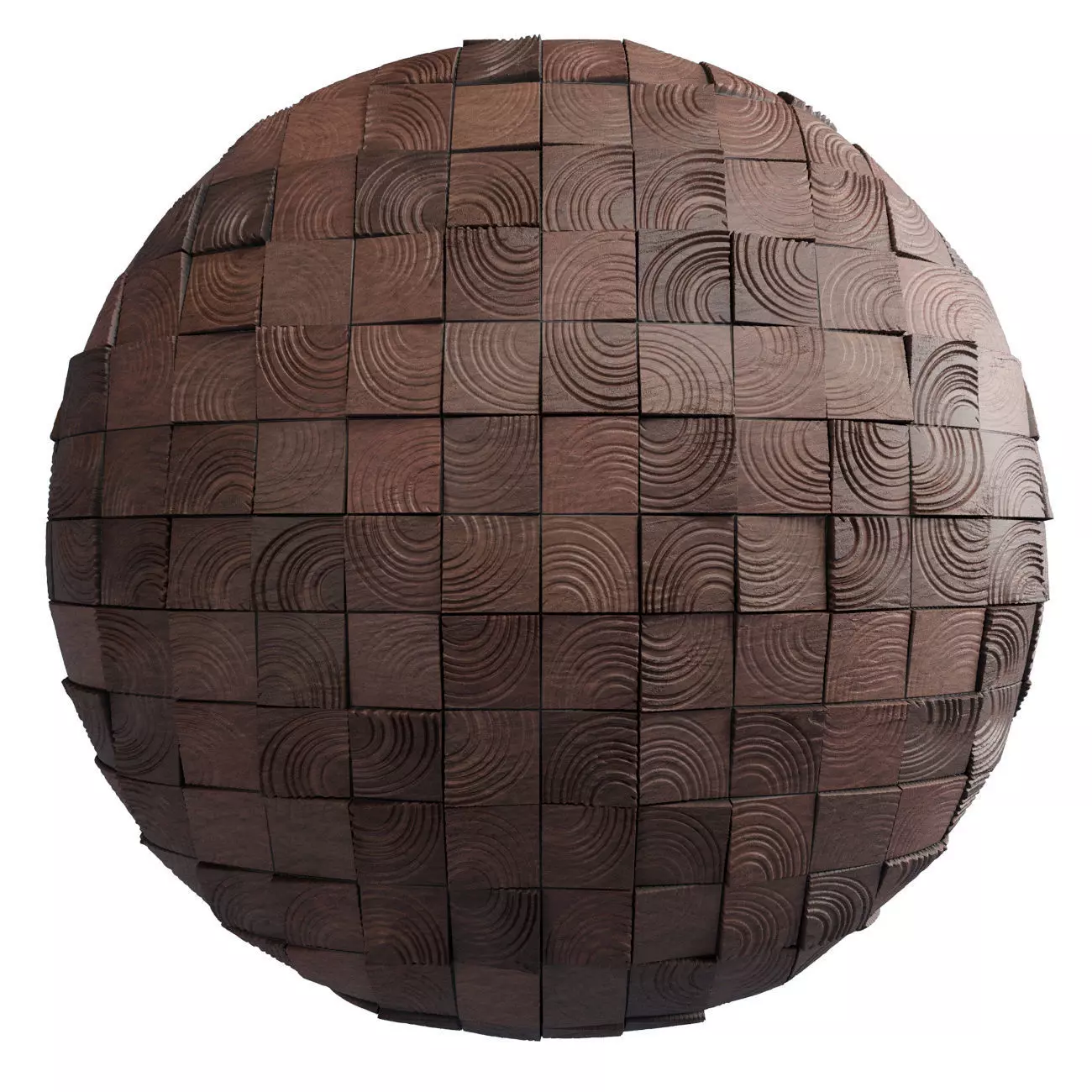 Wooden Wall Decor Material 2- Pbr By Sbsar File Texture_0