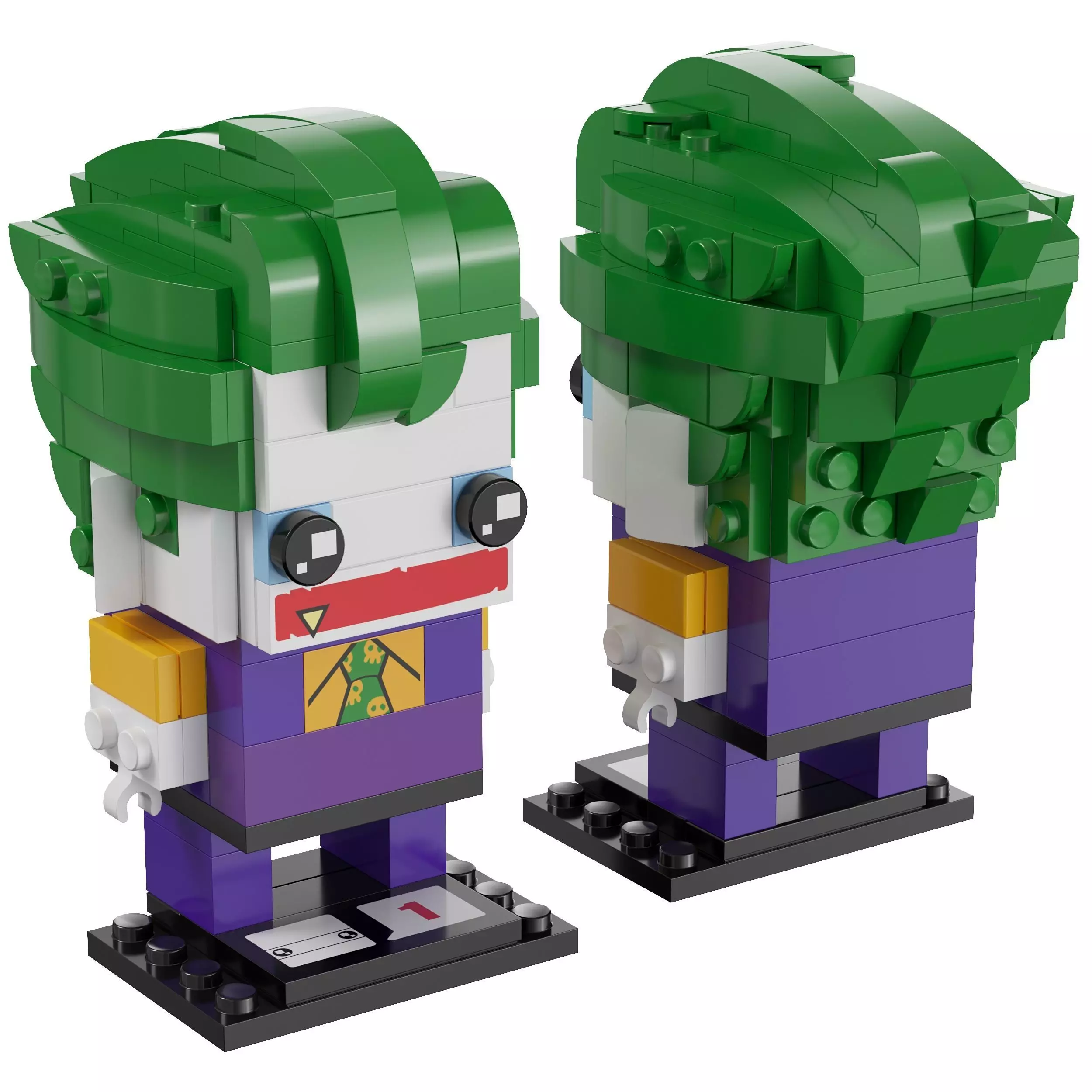 Lego BrickHeadz - 41588 The Joker 3D model_0