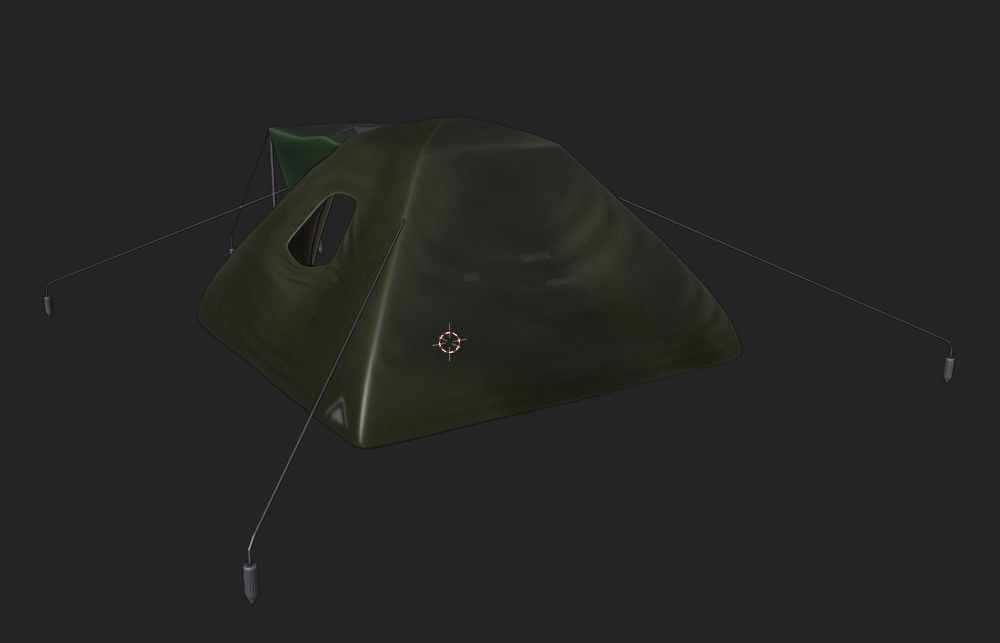 Dome Tent 3D model_7