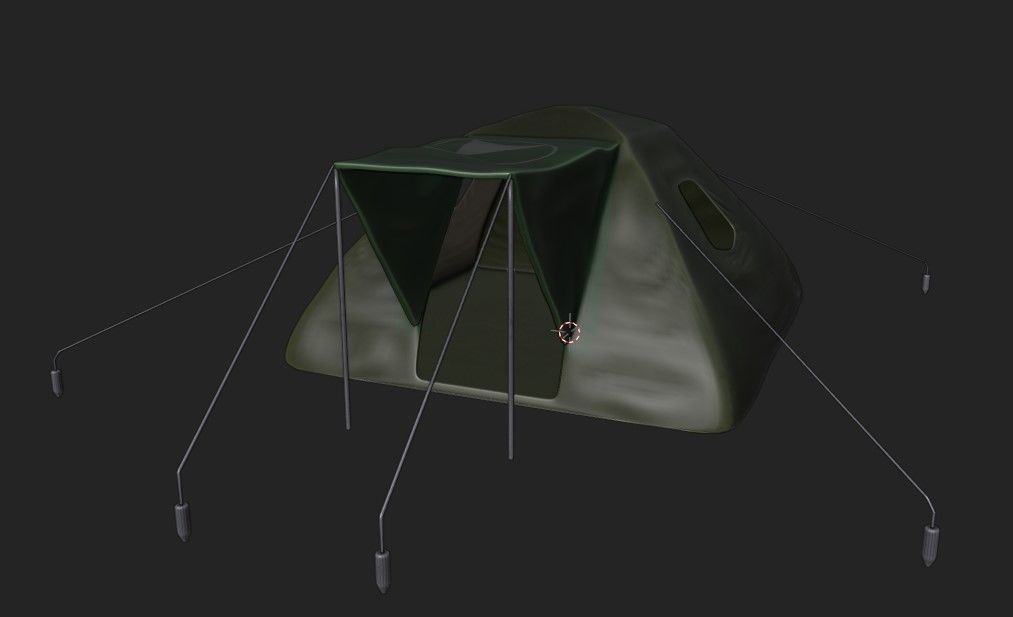 Dome Tent 3D model_5