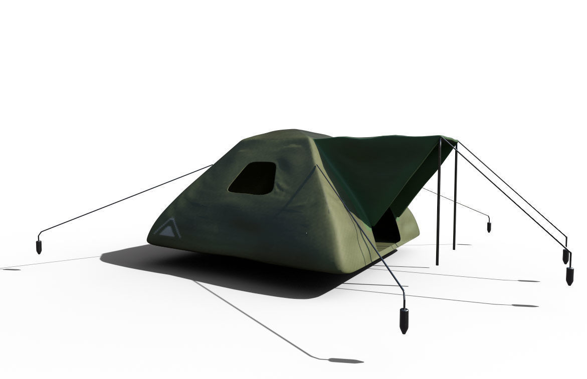 Dome Tent 3D model_1