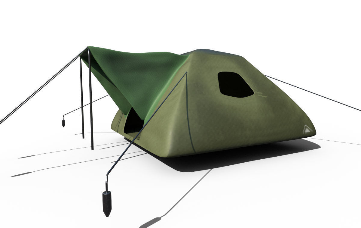 Dome Tent 3D model_3