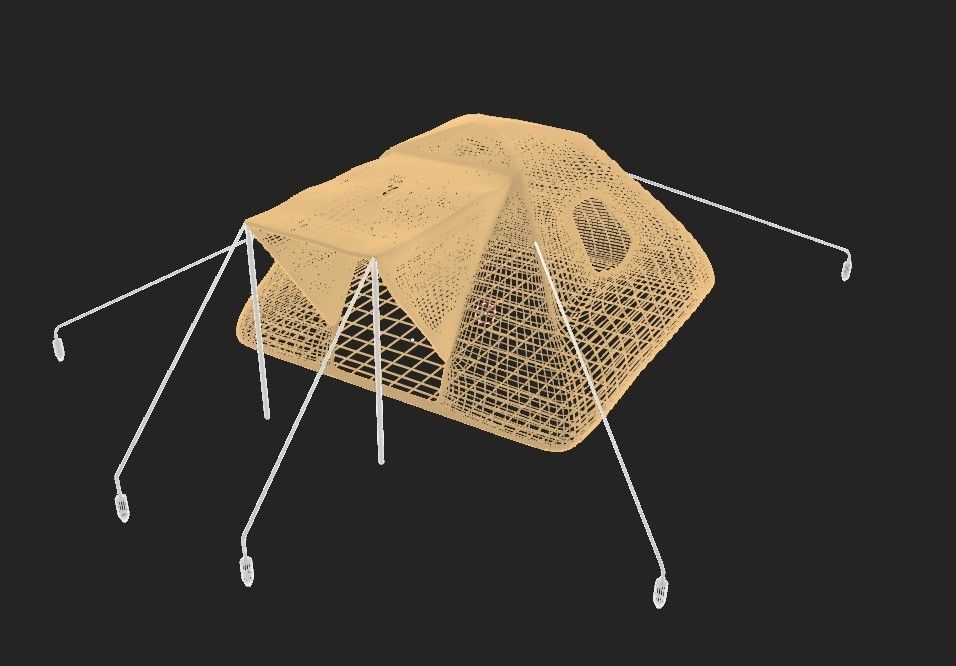 Dome Tent 3D model_11