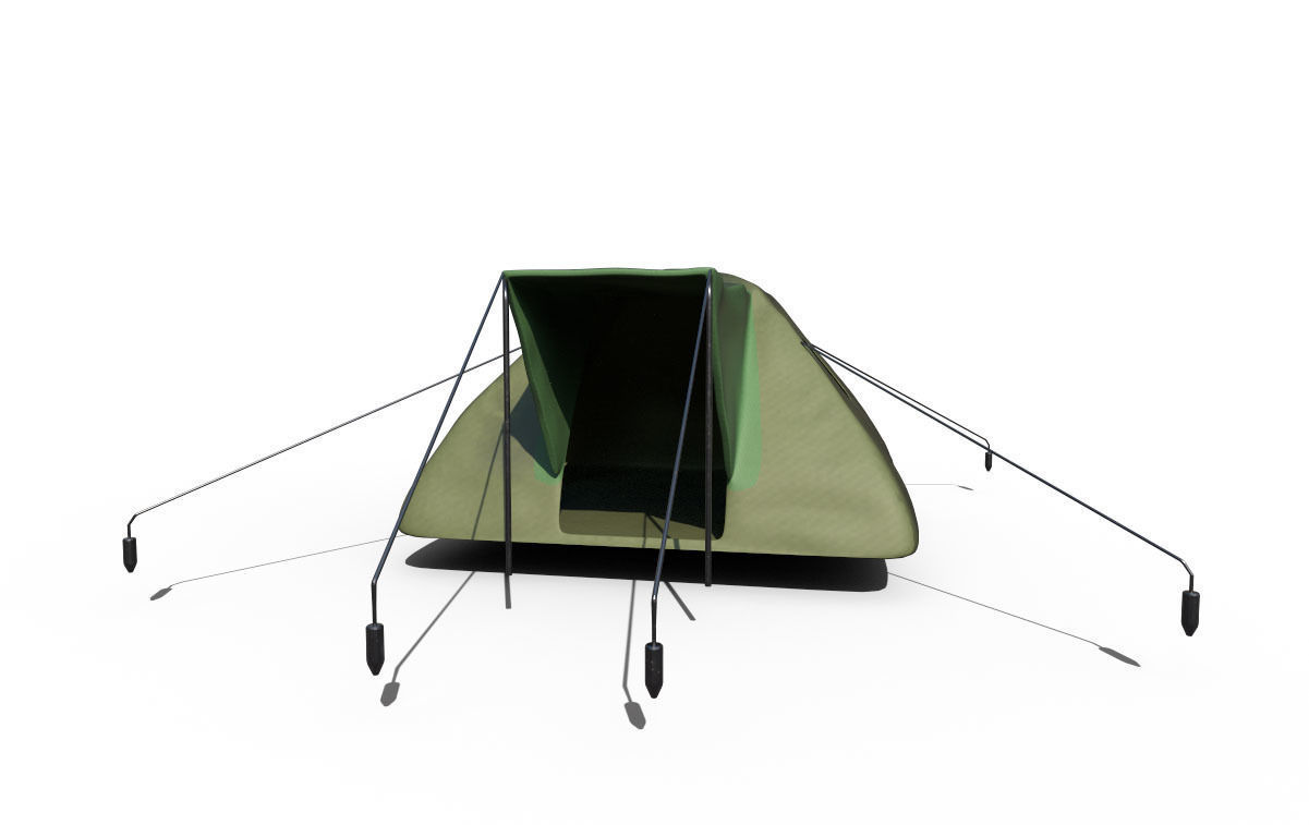 Dome Tent 3D model_4