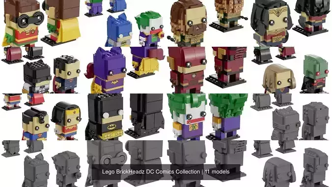 Lego BrickHeadz DC Comics Collection 