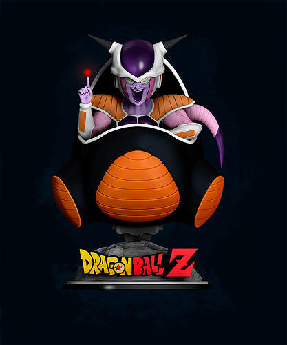 Freeza destroying the planet Vegeta 3D print model