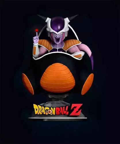 Freeza destroying the planet Vegeta