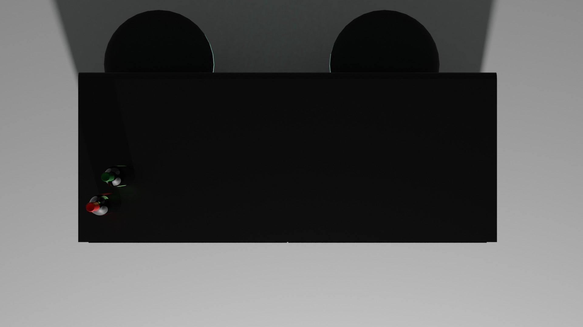 Modern Bar- wine Cabinet 3D model_3