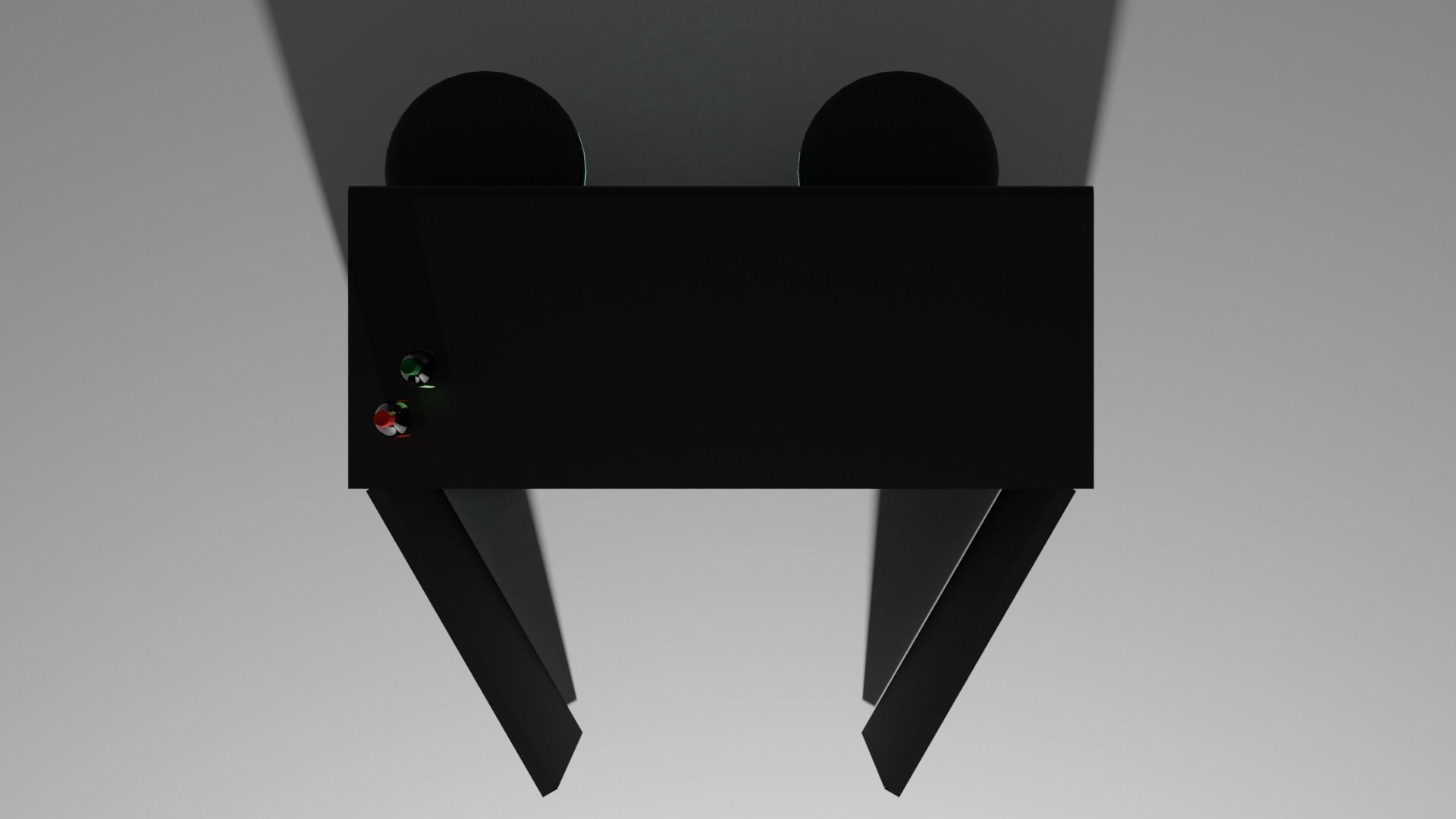 Modern Bar- wine Cabinet 3D model_4