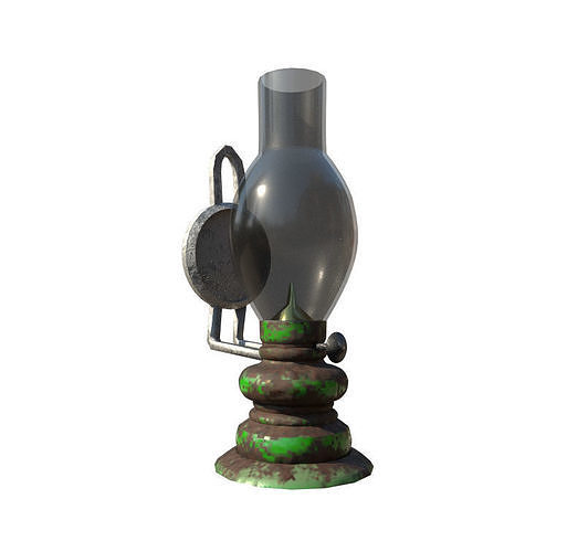 Classic Lamp Low-poly 3D model
