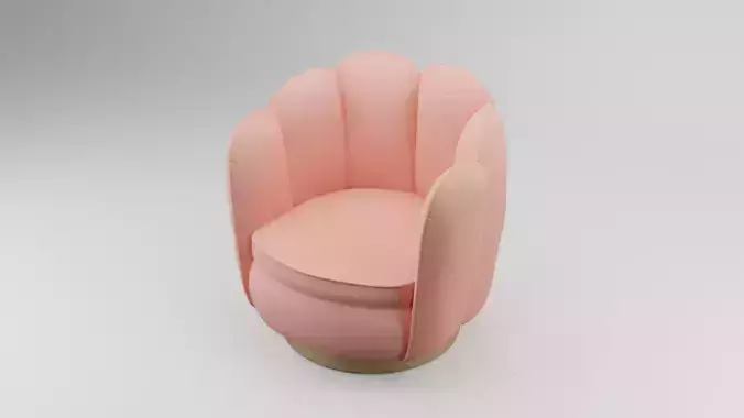 Sofa 3d model chair in shape of hand