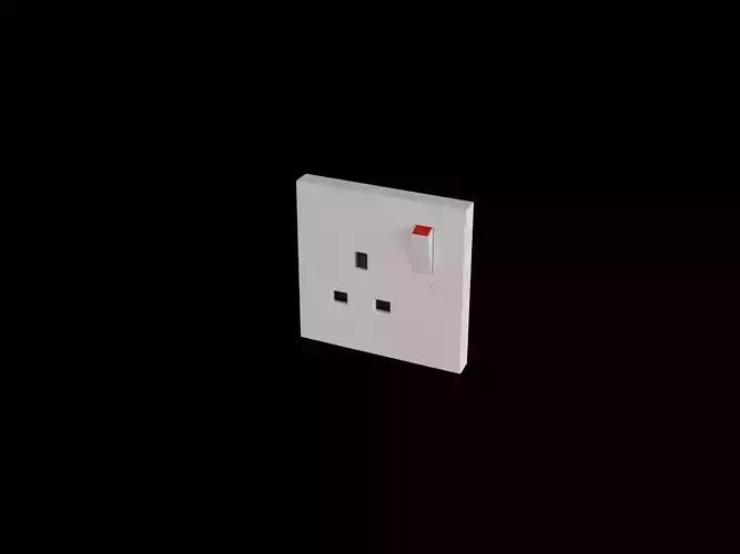 Wall Socket 3D model