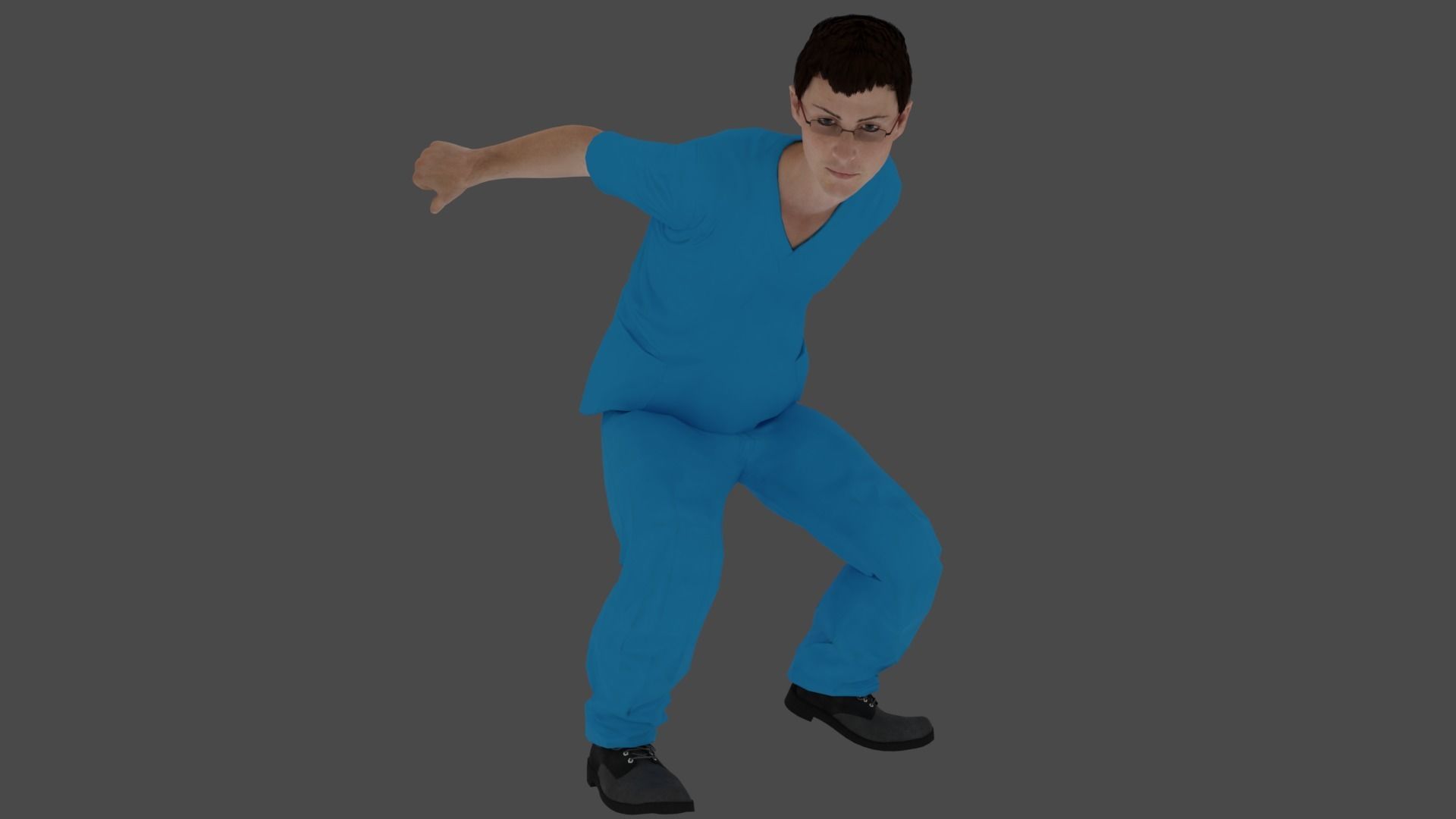 8 Characters Pack vol 4 3D model_32