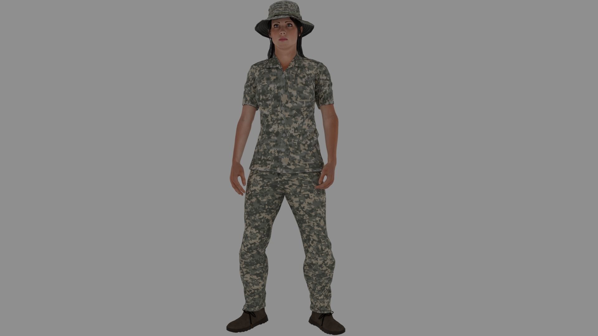 8 Characters Pack vol 4 3D model_25