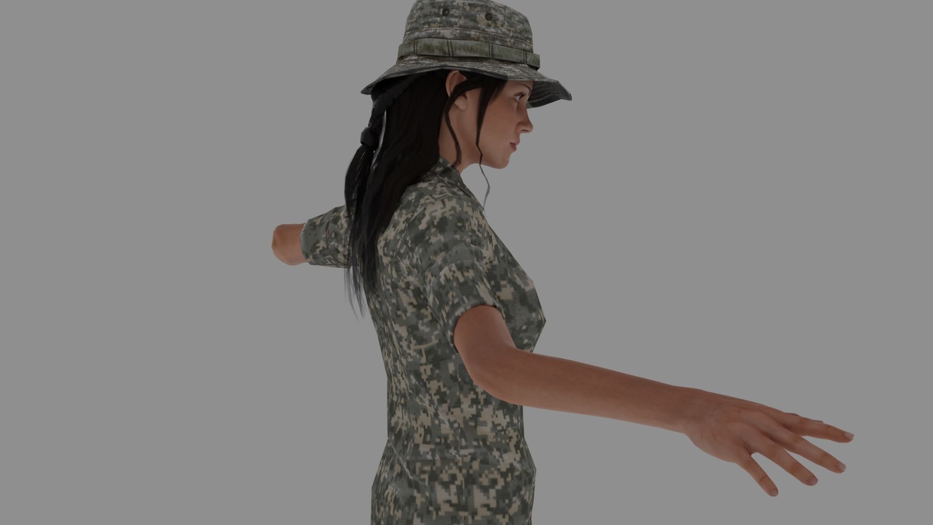 8 Characters Pack vol 4 3D model_27