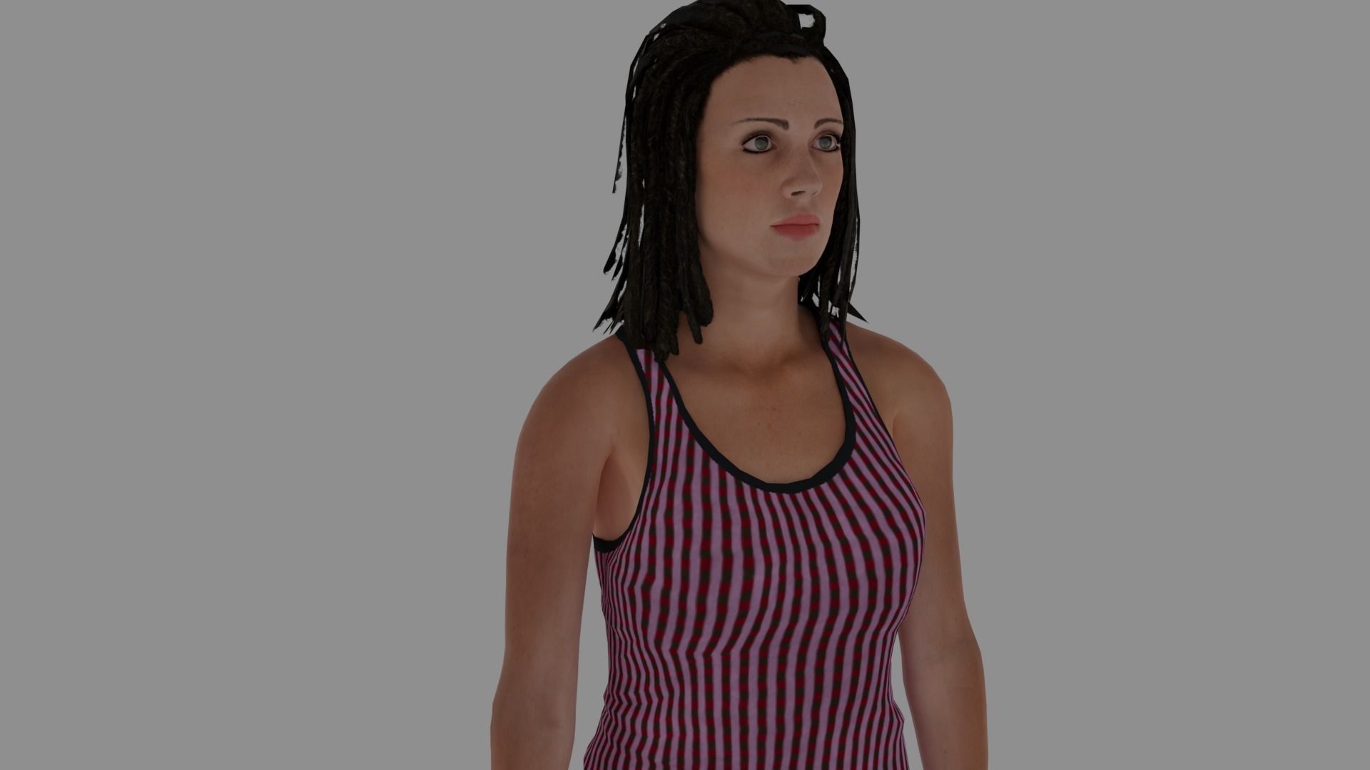 8 Characters Pack vol 4 3D model_17