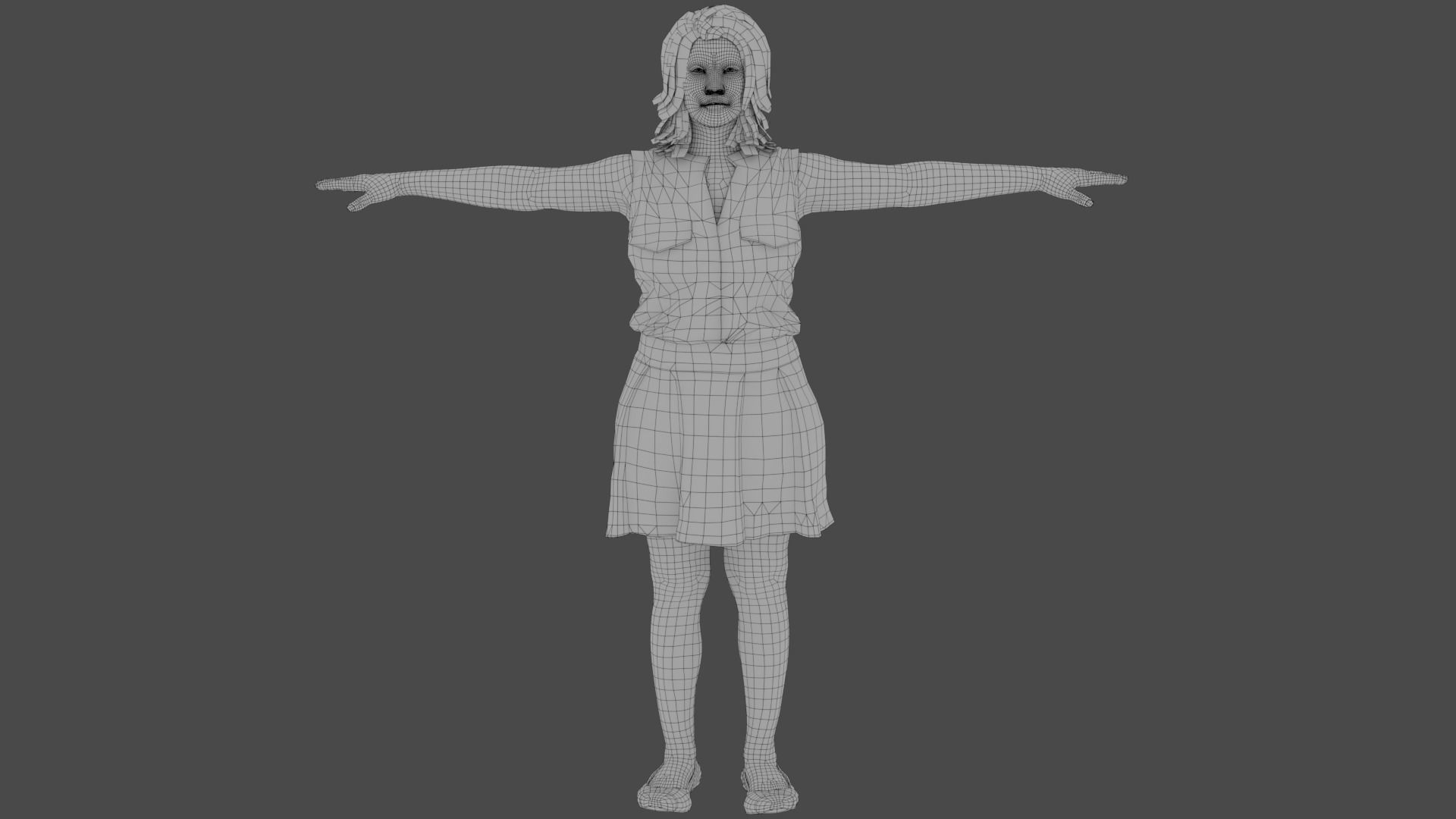 8 Characters Pack vol 4 3D model_12