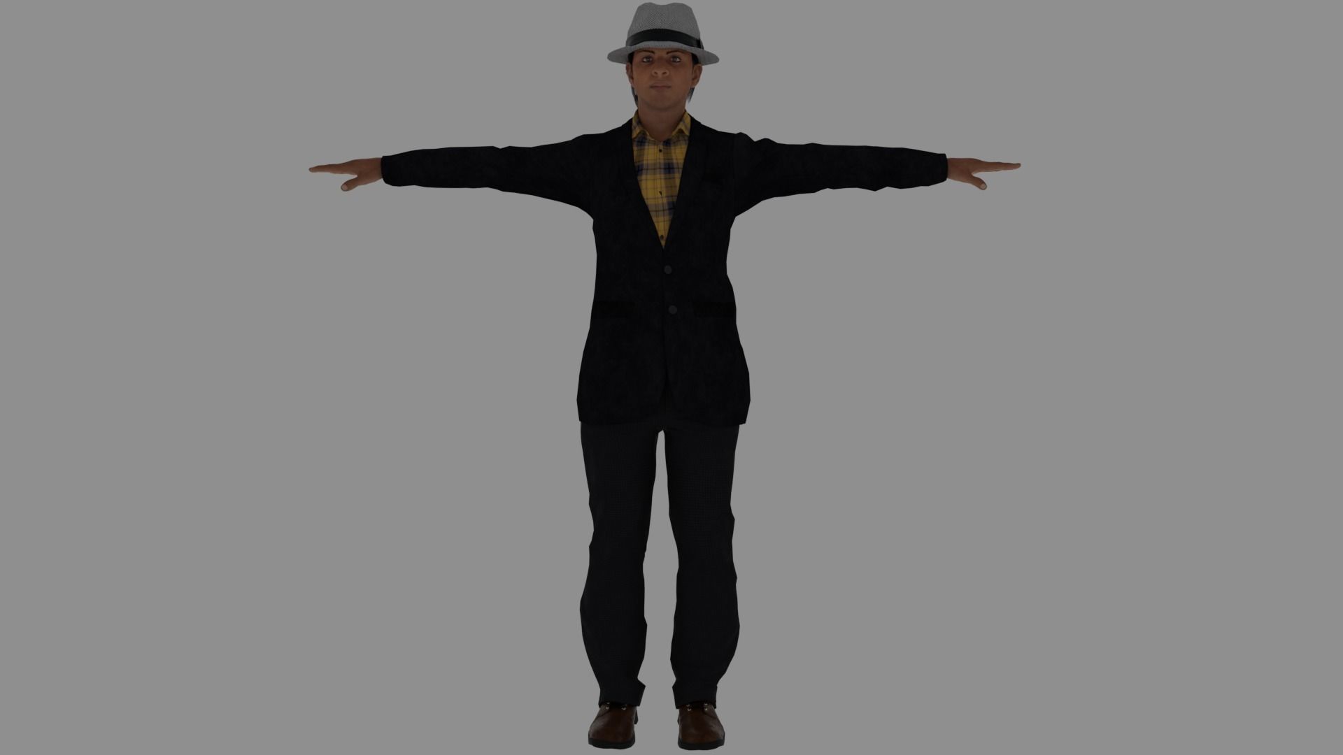 8 Characters Pack vol 4 3D model_38