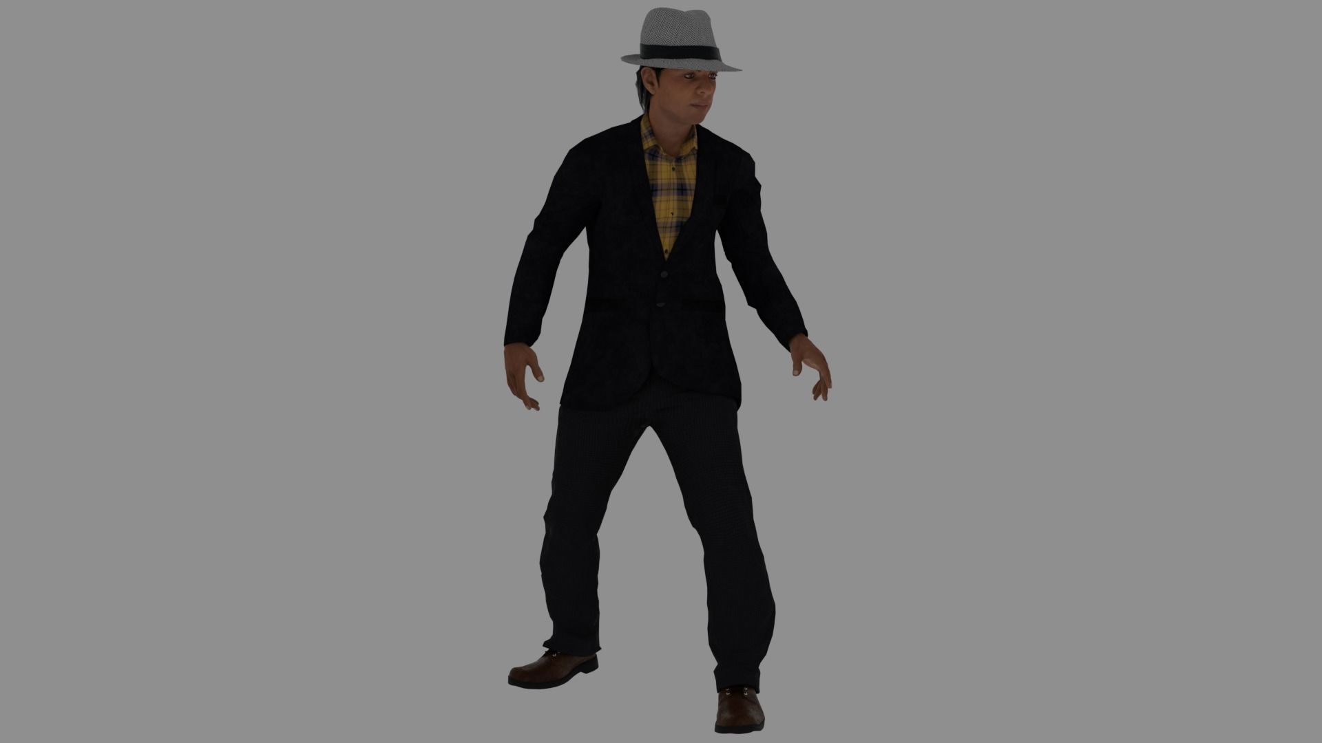 8 Characters Pack vol 4 3D model_40