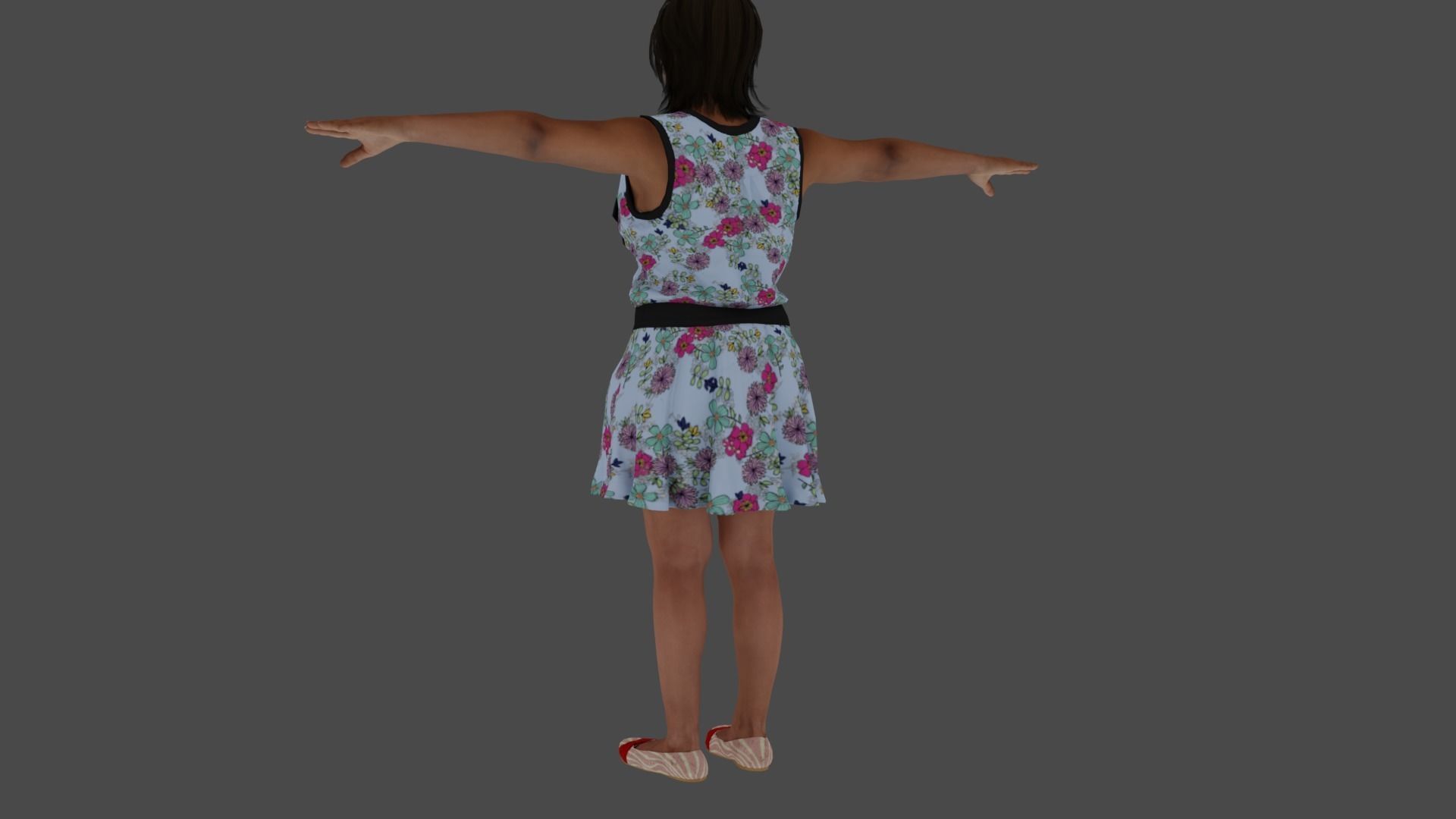 8 Characters Pack vol 4 3D model_9