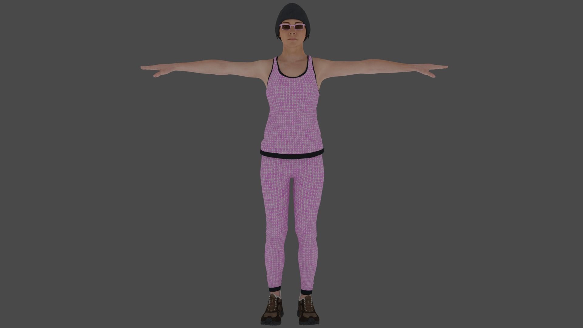 8 Characters Pack vol 4 3D model_20