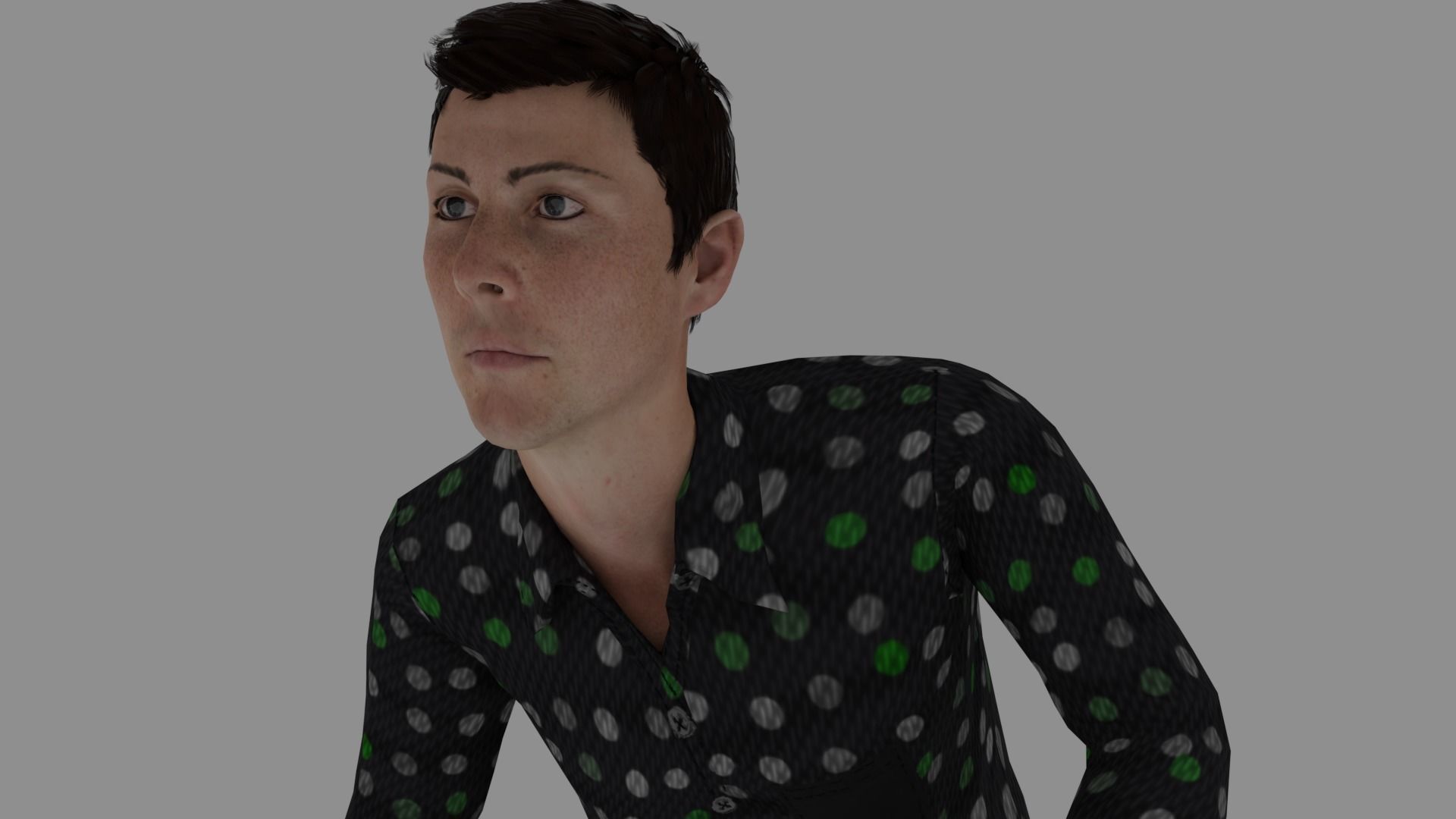 8 Characters Pack vol 4 3D model_43