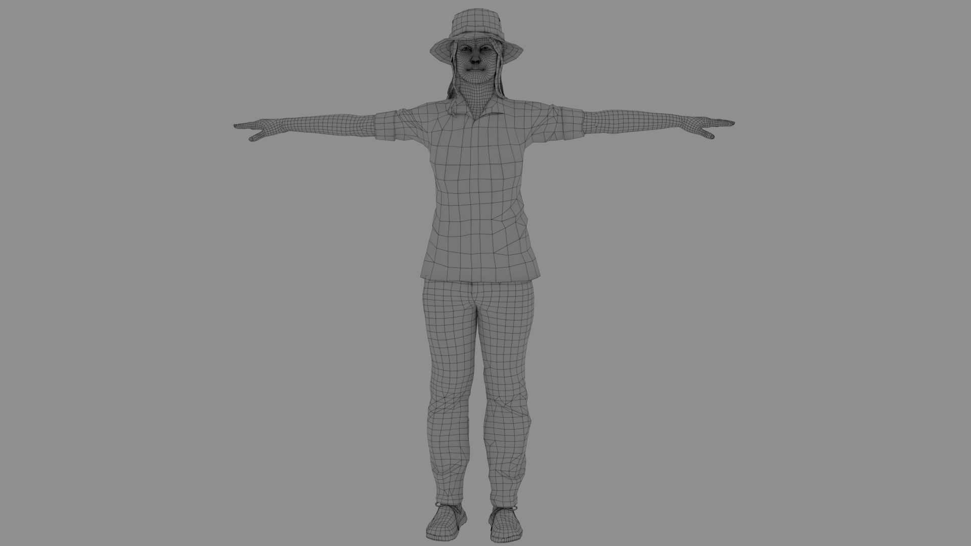 8 Characters Pack vol 4 3D model_30