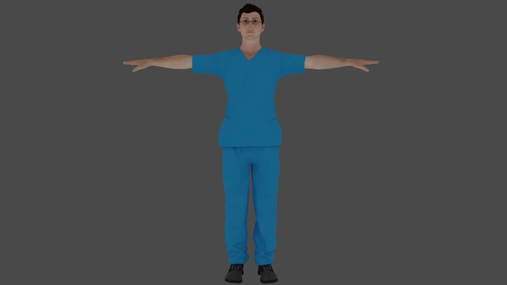 8 Characters Pack vol 4 3D model_33