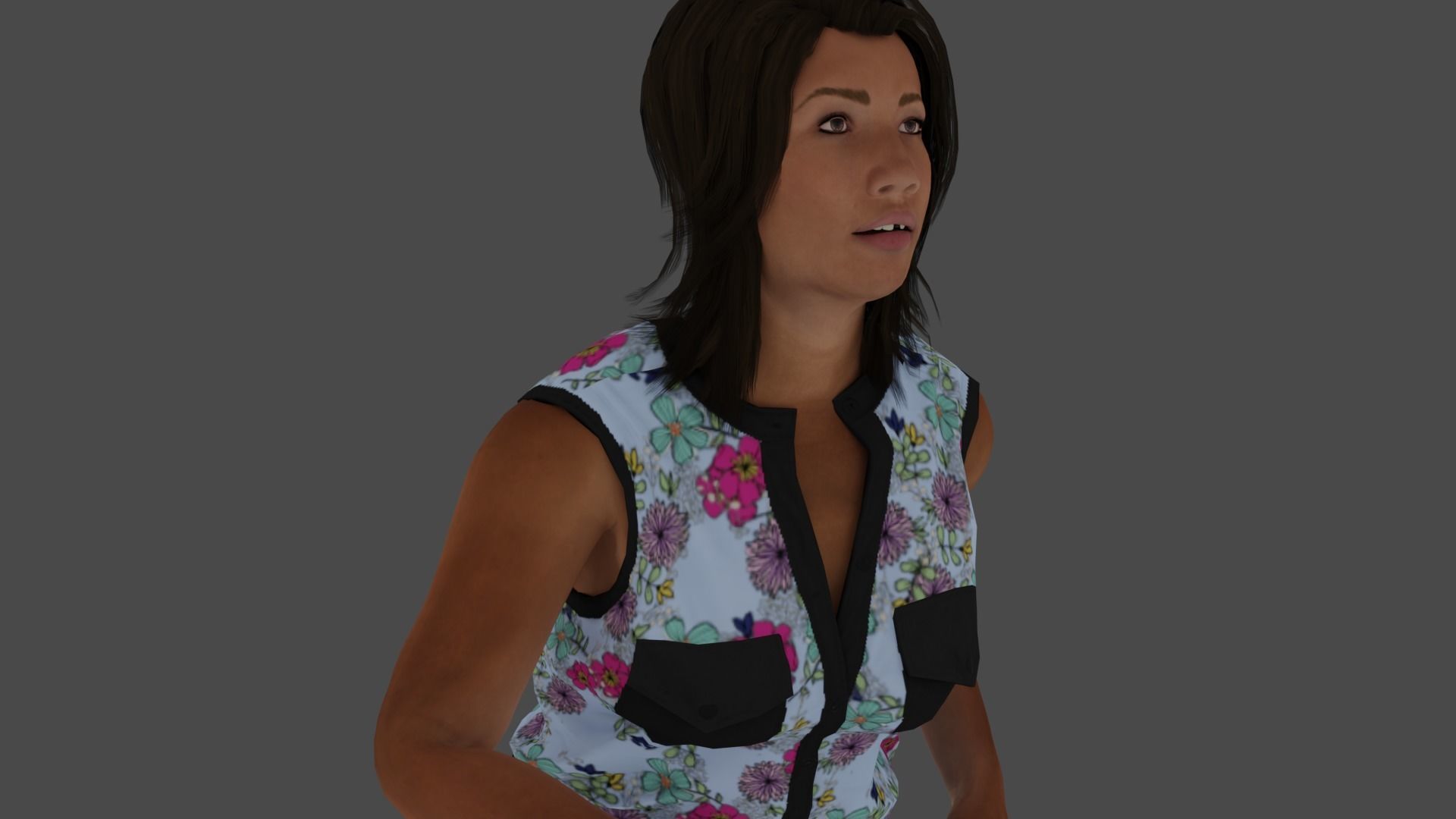 8 Characters Pack vol 4 3D model_11