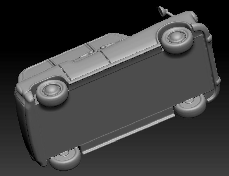 english london taxi 3d printing models  3D print model_3