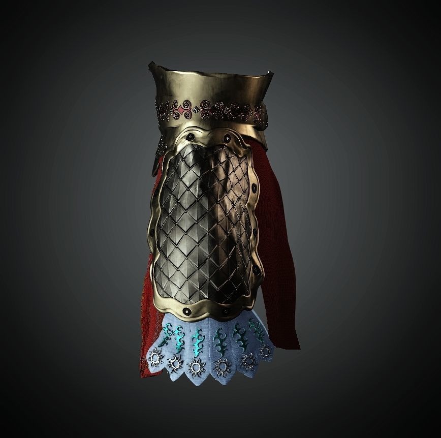 DT2- Monkey King - Waist Armor 3D model_4
