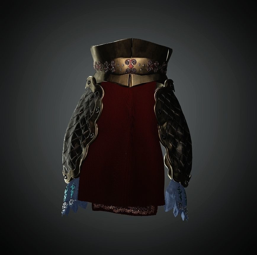 DT2- Monkey King - Waist Armor 3D model_1