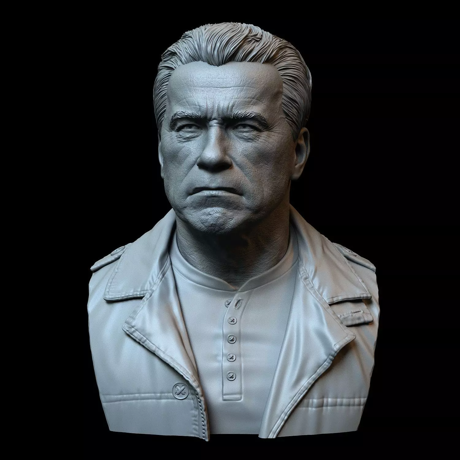 Arnold Schwarzenegger 3D print model_0