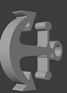 Anchor 3D print model_5
