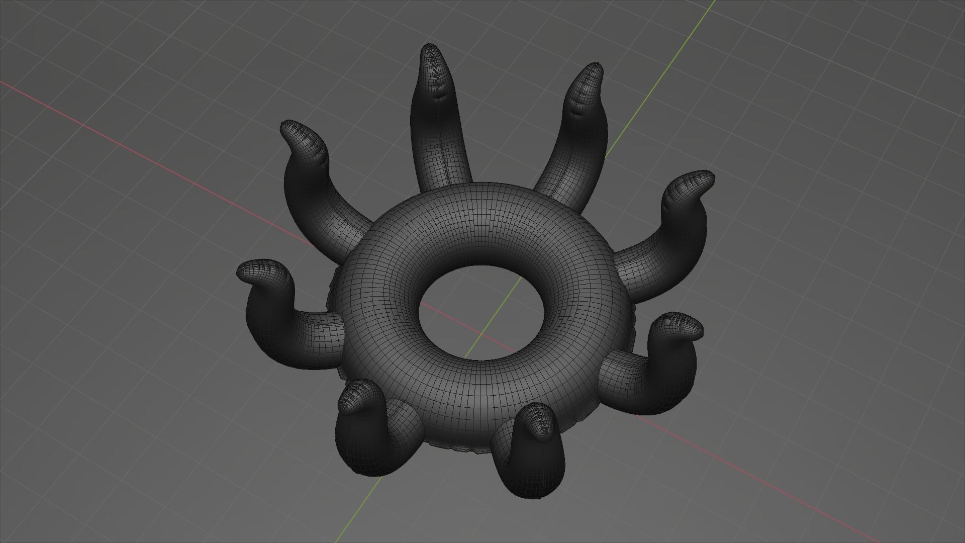 3D Model of Inflatable Octopus 3D model_5