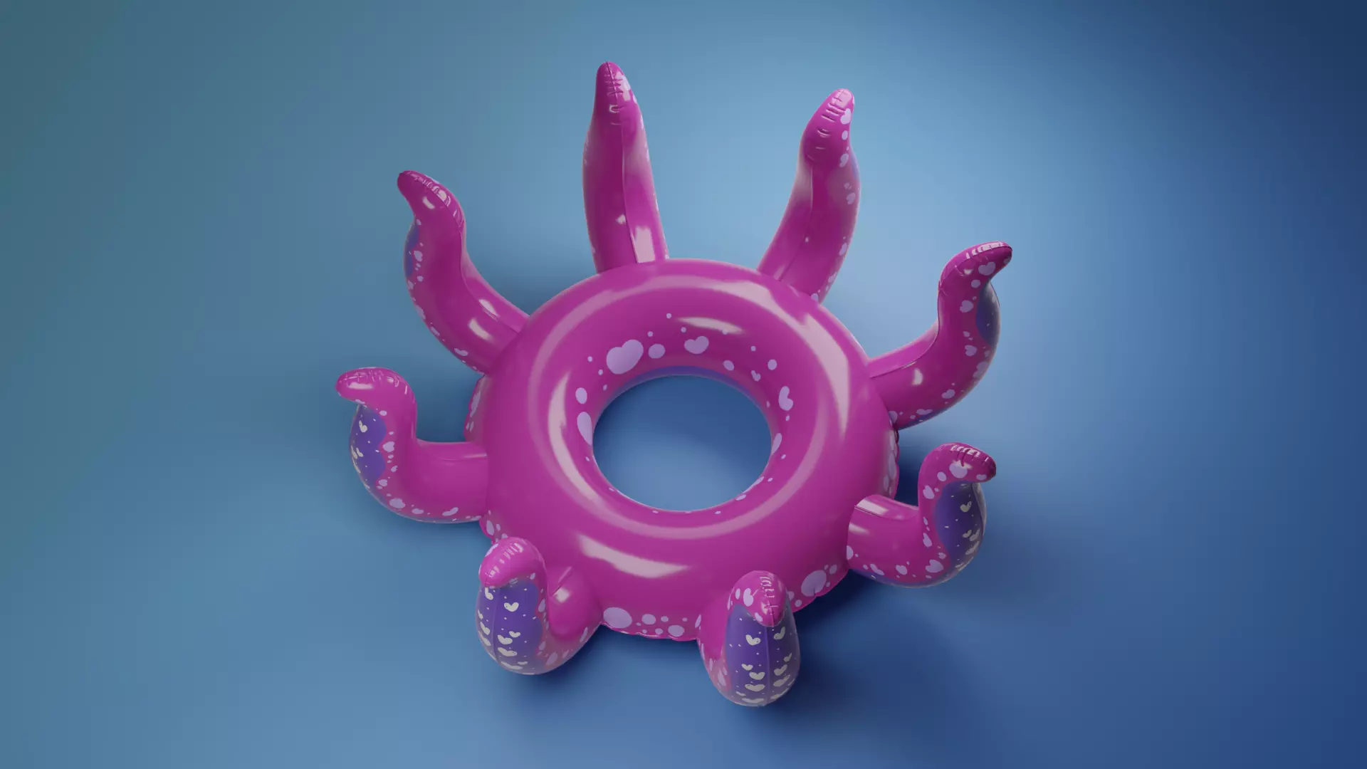 3D Model of Inflatable Octopus 3D model_0