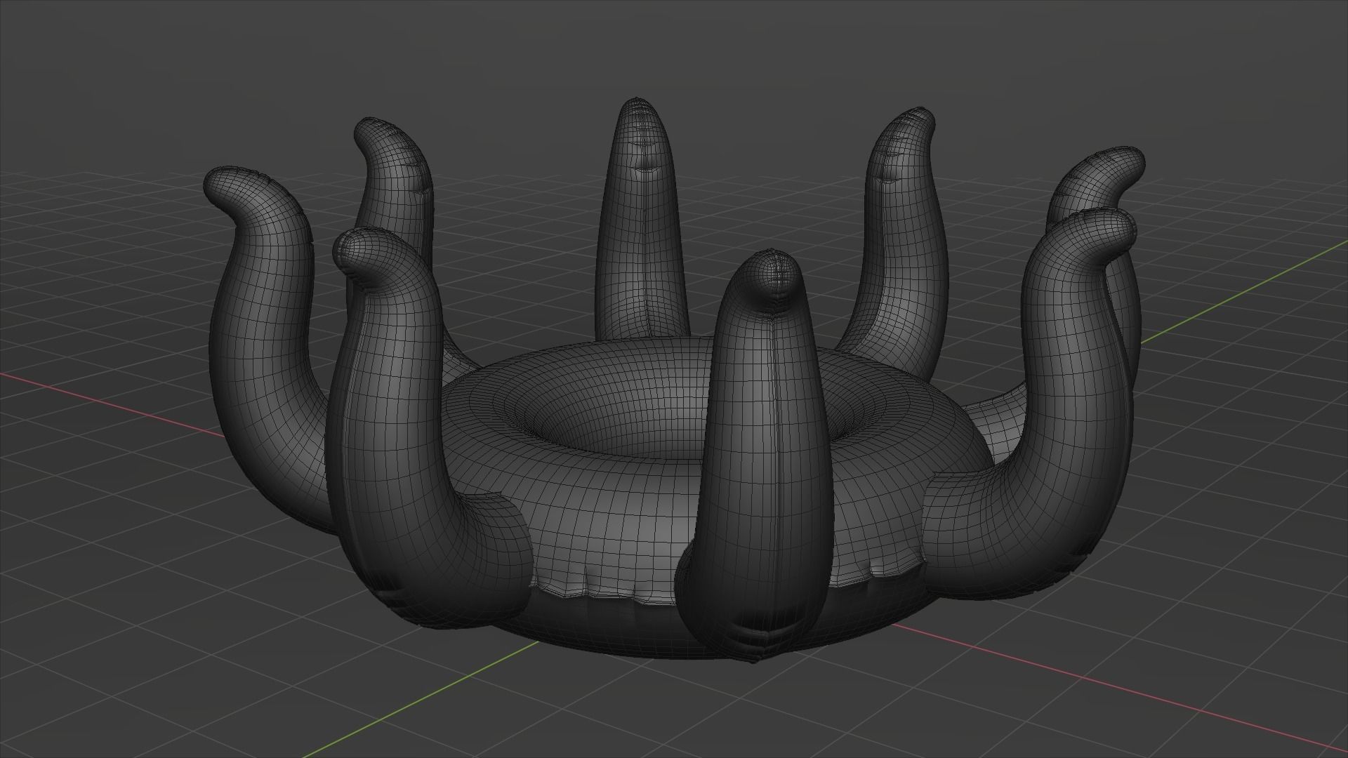 3D Model of Inflatable Octopus 3D model_4