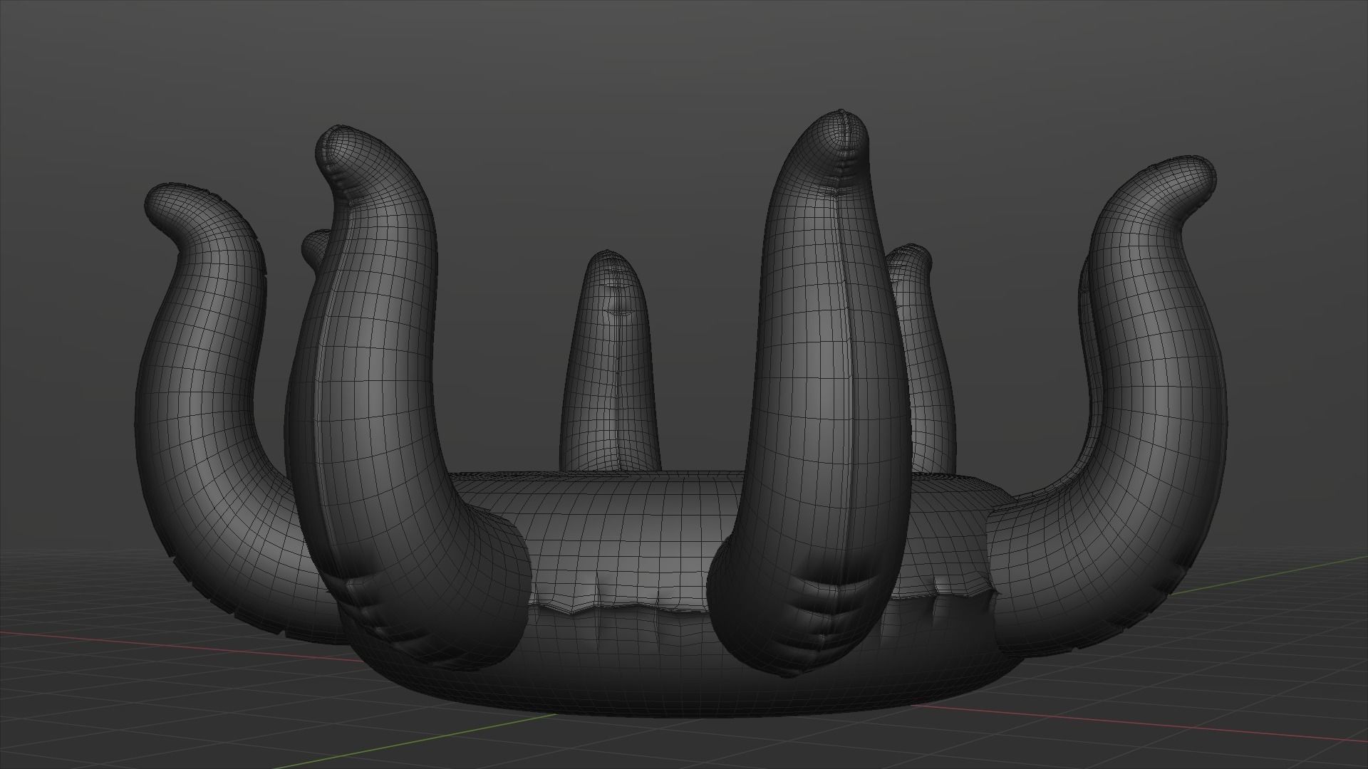 3D Model of Inflatable Octopus 3D model_3