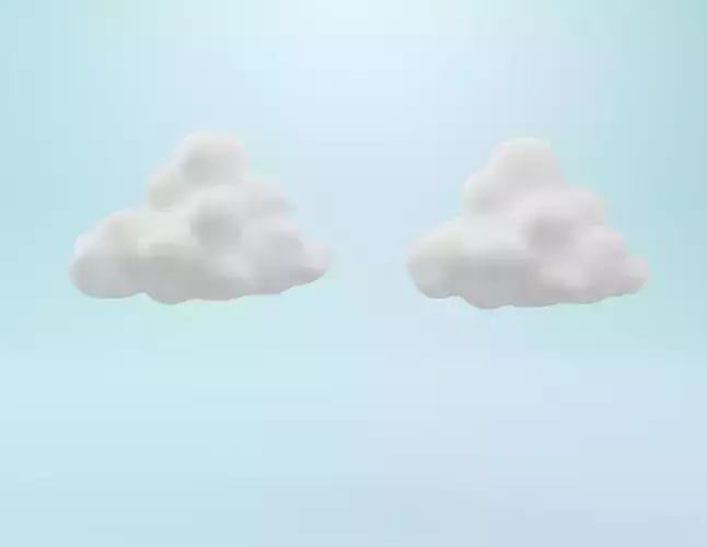 Cloud Cute 3D Model 3D model