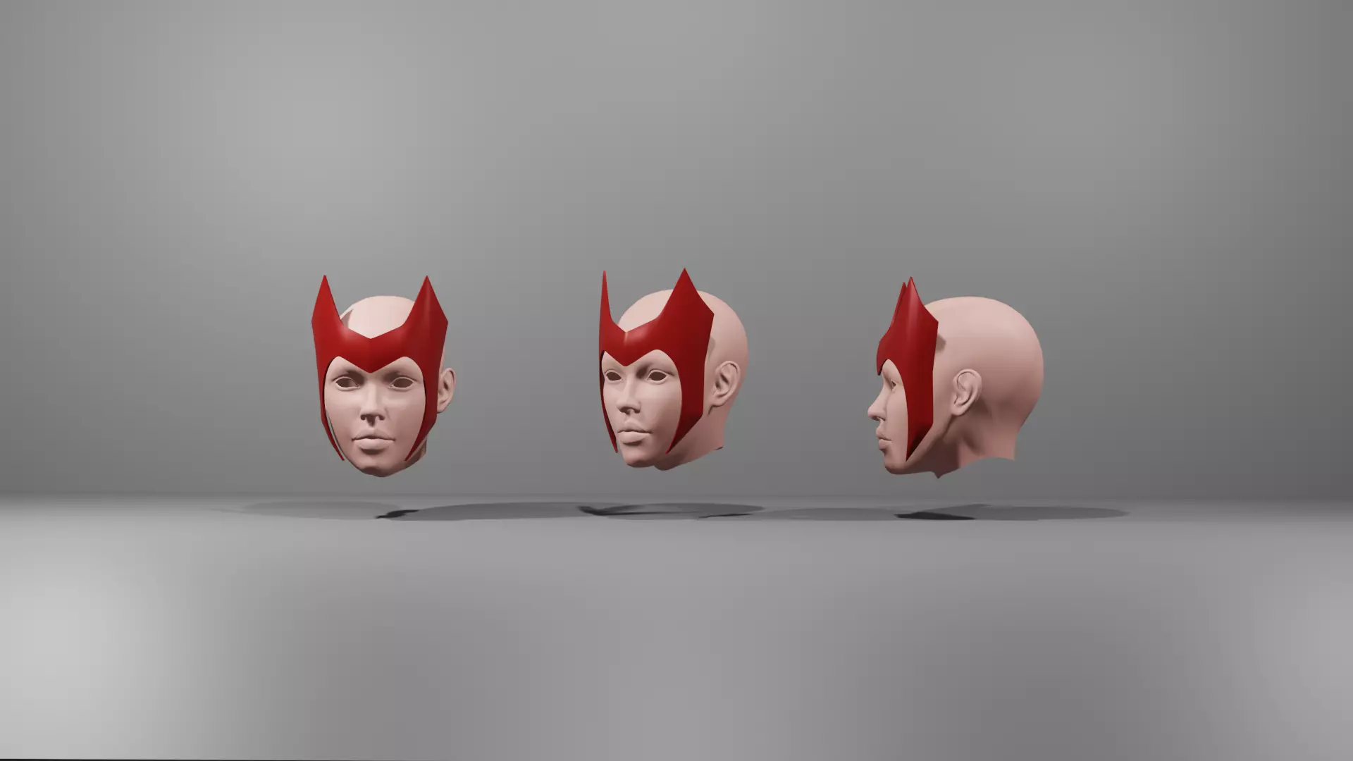 Headpiece WandaMaximoff Free 3D print model