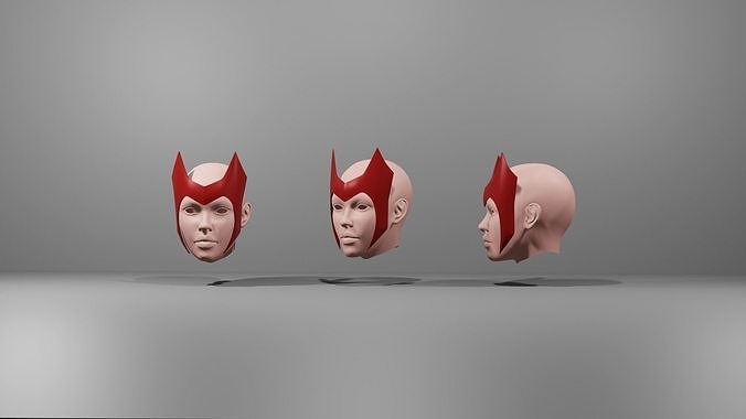 Headpiece WandaMaximoff Free 3D print model