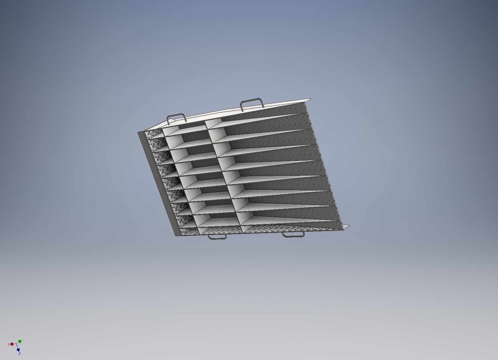 Truck ramp 3D model_1