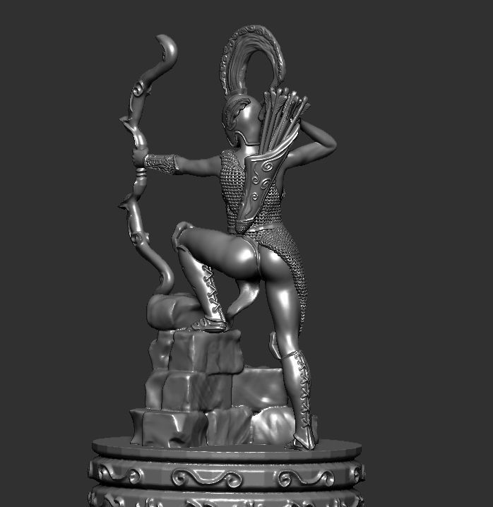 Chessboard piece - The Rook 3D print model_4