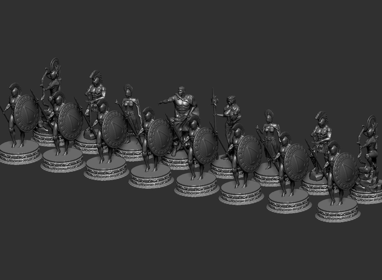 Chessboard piece - The Rook 3D print model_6