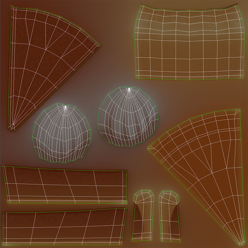 Pumpkin Pie 3D model_23