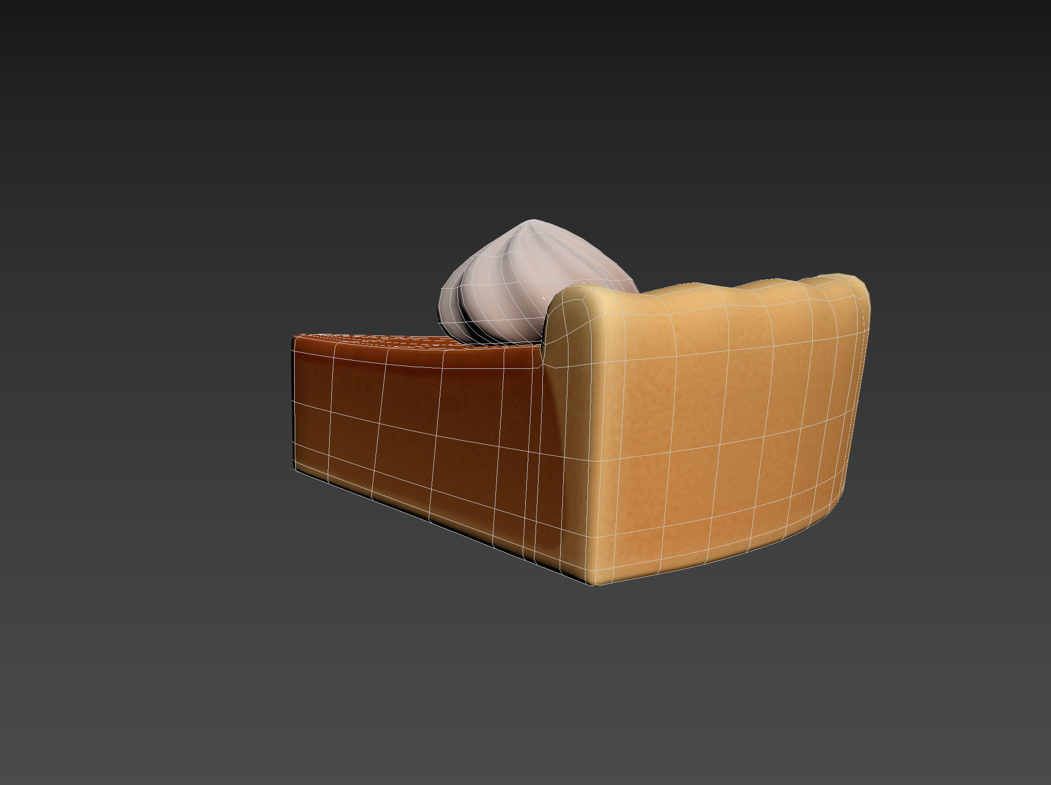 Pumpkin Pie 3D model_21