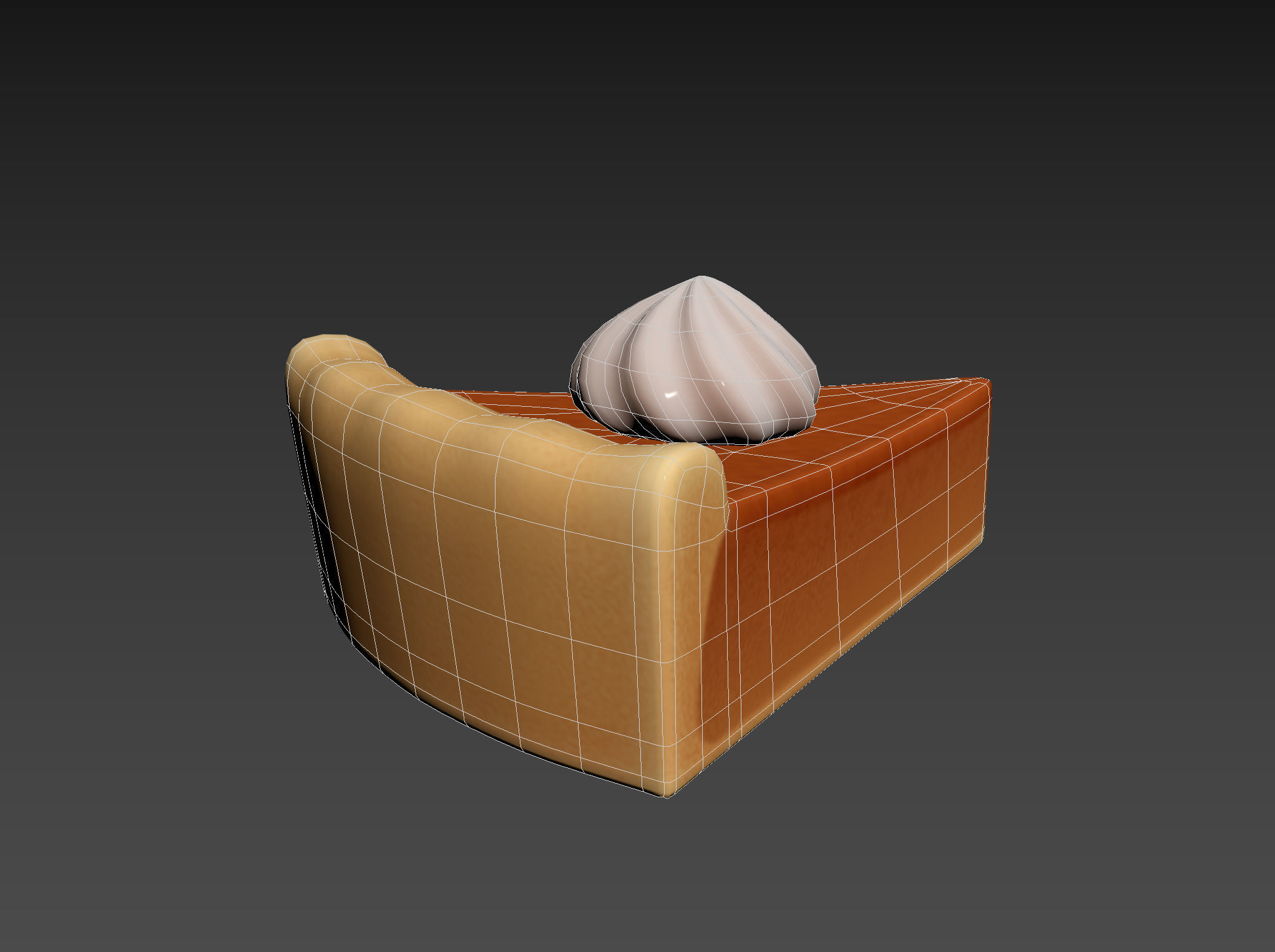 Pumpkin Pie 3D model_19