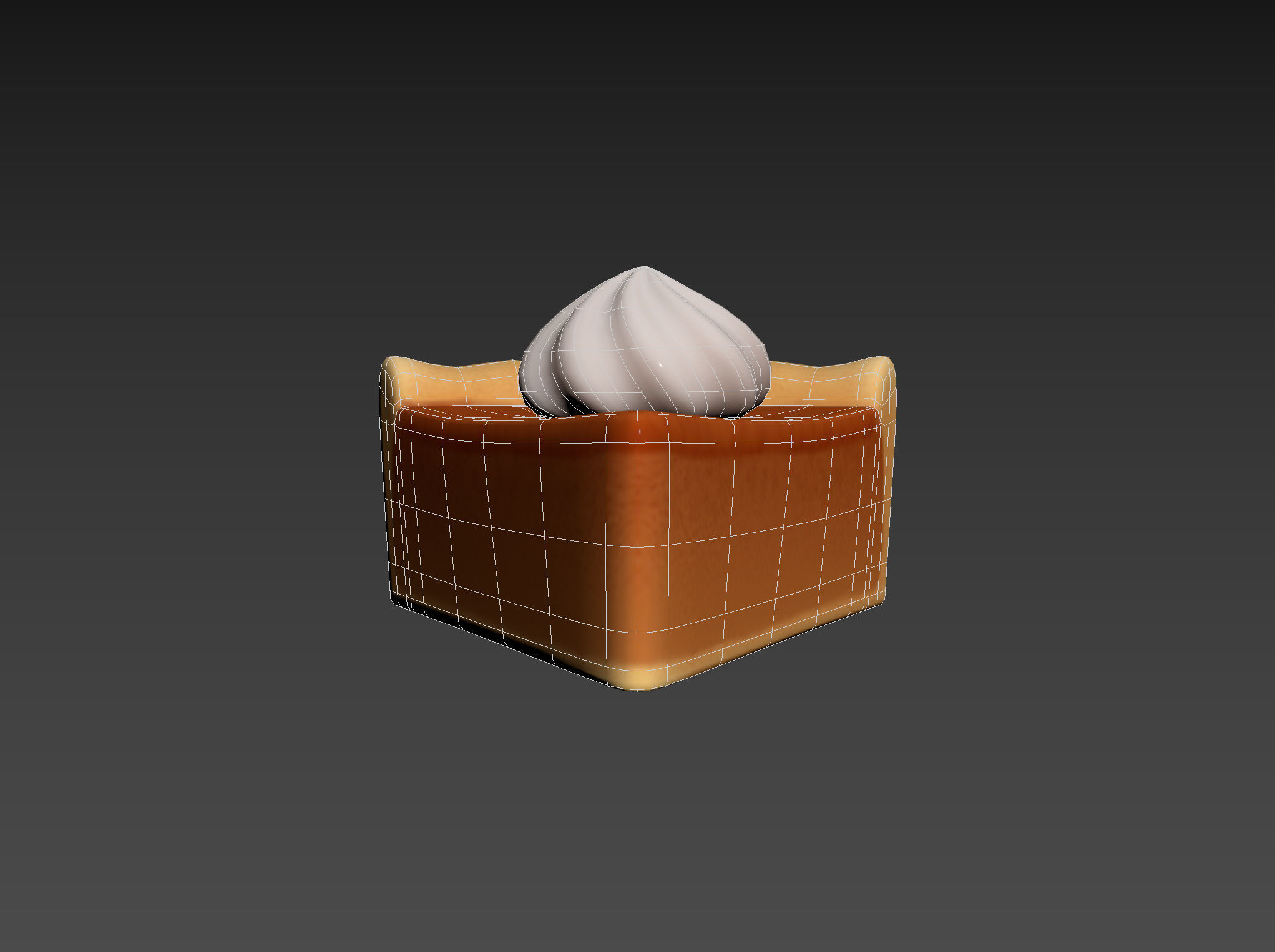 Pumpkin Pie 3D model_15