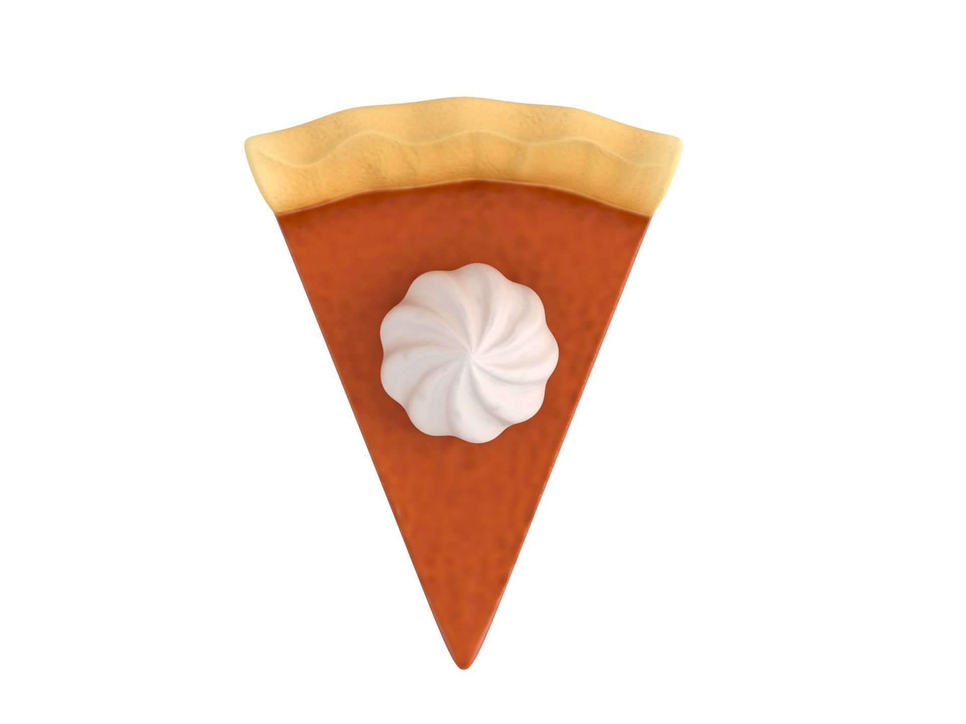 Pumpkin Pie 3D model_8