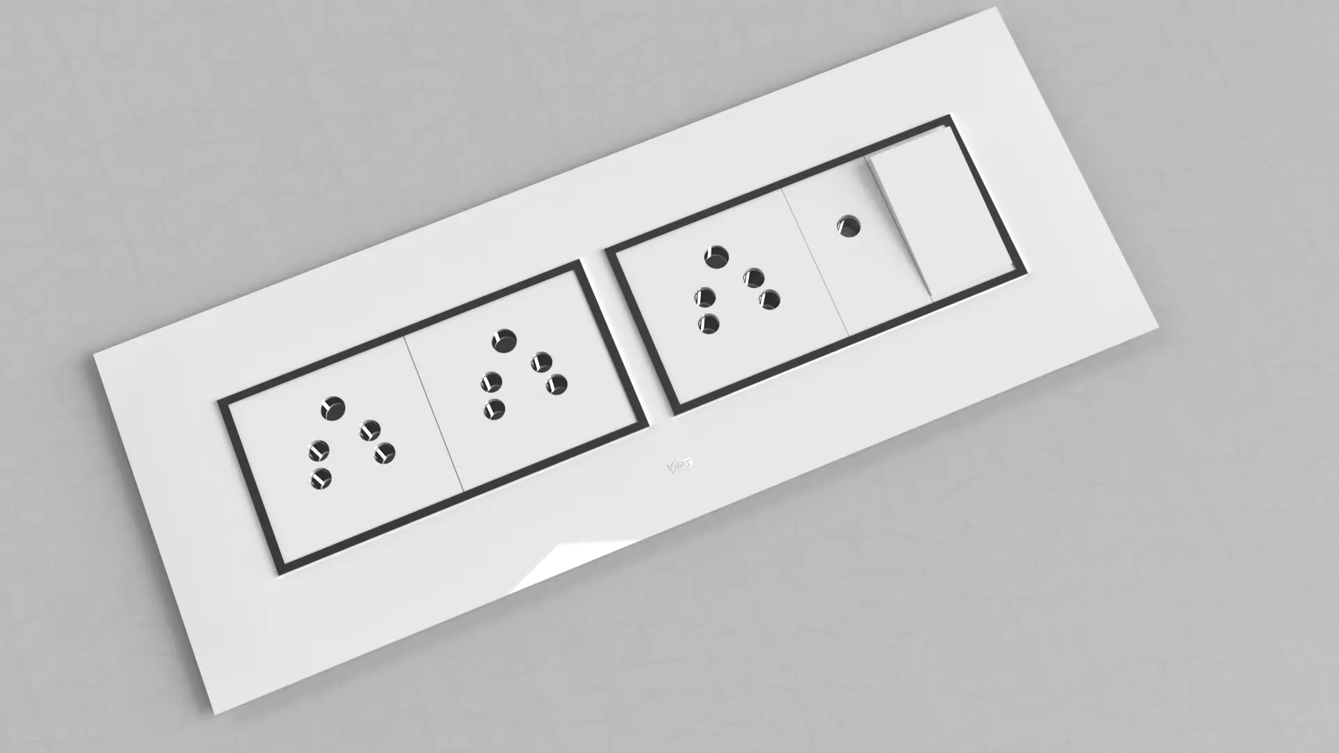 Vinay Switch Board 3D 3D model